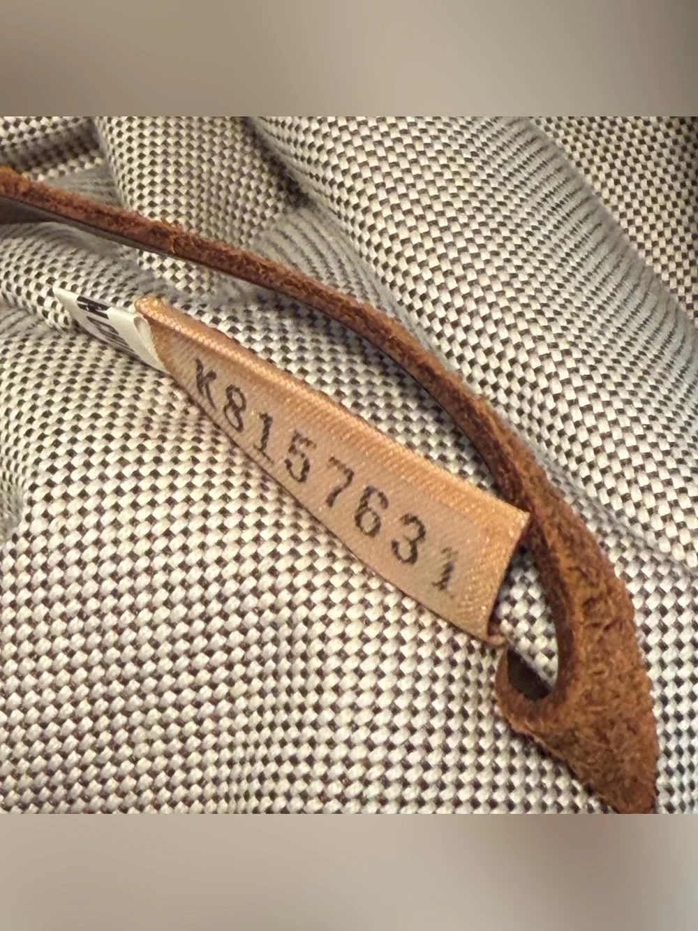 Vintage Dooney & Bourke Signature Monogram Canvas Small Duffle Satchel